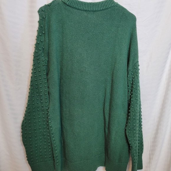 Target Lego Sweater Green Textured Long Sleeves Adult Size Large - Picture 8 of 9